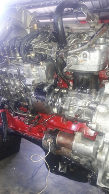 เครื่องยนต์ฮีโน่JO8C-TT=260แรงม้าเทอร์โบเครื่องสวยติดดี