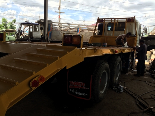 ขายเทรนเลอร์ ISUZU FXZ23NFY เครื่อง6SD1 เทอร์โบอินเตอร์ 270 แรง หัวจิ๊กก้า ราคา 1050000 บาท แพใหม่เหล็กบีมขึ้น 320