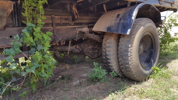 ขายด่วนรถ6ล้อดัมพ์หน้ายาวอีซูซุ เครื่องEH 100 HINO