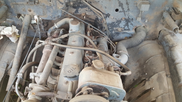 ขายด่วนรถ6ล้อดัมพ์หน้ายาวอีซูซุ เครื่องEH 100 HINO