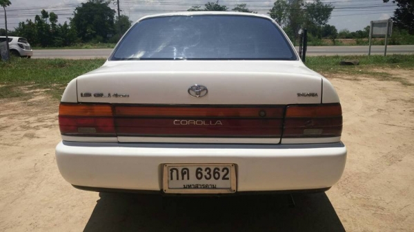!!! รถบ้านแท้ รถข้าราชการครู ผู้หญิงใช้ TOYOTA COROLLA AE 101 1.6 GLI แก๊สหัวฉีด