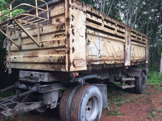 ขายลูกพ่วงดั้มสามมิตรปี49 สภาพพร้อมใช้ ยางดี