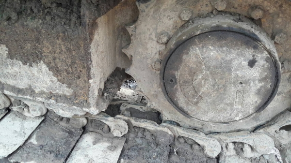 ขายรถแบคโฮ KOMATSU PC60-5 มีที่คีปไม้กับบุ้งกี๋ ราคา 350000