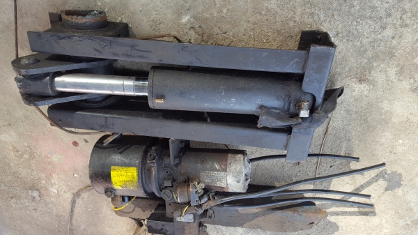 ปั๊มไฮดรอลิค24vพร้อมกระบอก