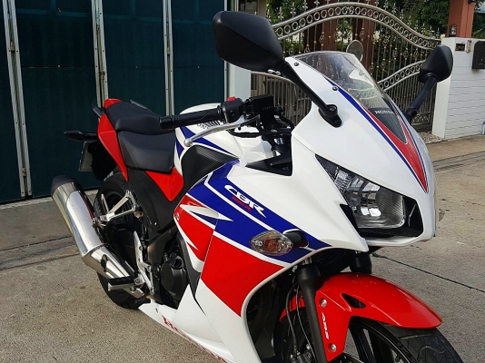 ขาย Honda CBR 300 ปี2014 ไมล์ 4,xxx สภาพเดิมๆสวยๆ