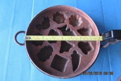 ขายแม่พิมบ็อกทองเหลืองทำขนมทองเหลืองเก่า