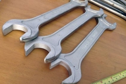 ขายประแจปากตายรัสเซียเบอร์27/30งานเก่าเก็บ USSR Made in Rusia.