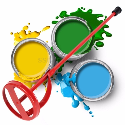 ขายแท่งกวน ผสมสี ใช้ได้ทั้งมือ และใส่เครื่องสว่านปั่น