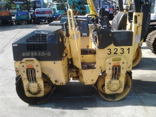 รถบด BOMAG รุ่น BW 100 ADM -2 รถบดเอวอ่อน ขนาด 2 ตัน