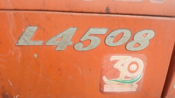 รถไถ KUBOTA  L4508. ( รถทำงาน 2,xxx ชม. )    สนใจติดต่อ  081 - 6079515