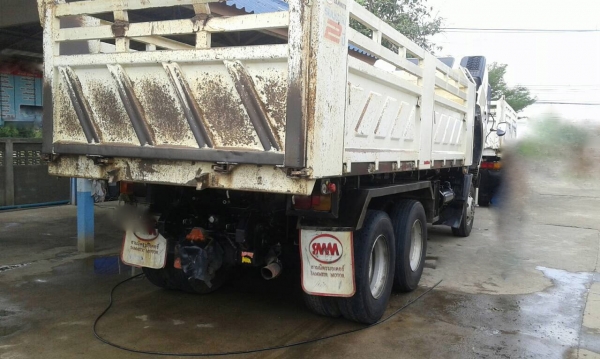 รถฮีโน่ 10 ล้อดั้ม FM1A  330 แรงม้า ปี 53.  ( ขาย แม่ , ลูก. )    สนใจติดต่อ  081 - 6079515