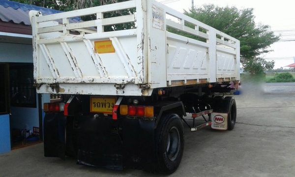 รถฮีโน่ 10 ล้อดั้ม FM1A  330 แรงม้า ปี 53.  ( ขาย แม่ , ลูก. )    สนใจติดต่อ  081 - 6079515