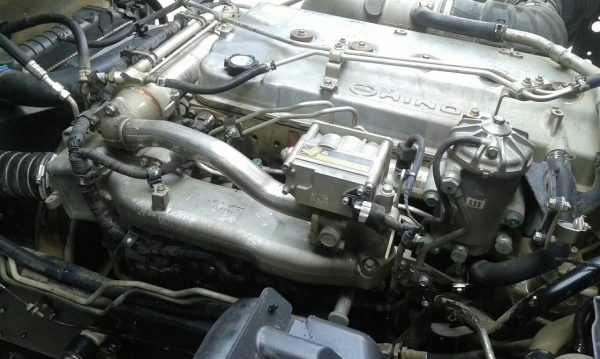 รถฮีโน่ 10 ล้อดั้ม FM1A  330 แรงม้า ปี 53.  ( ขาย แม่ , ลูก. )    สนใจติดต่อ  081 - 6079515