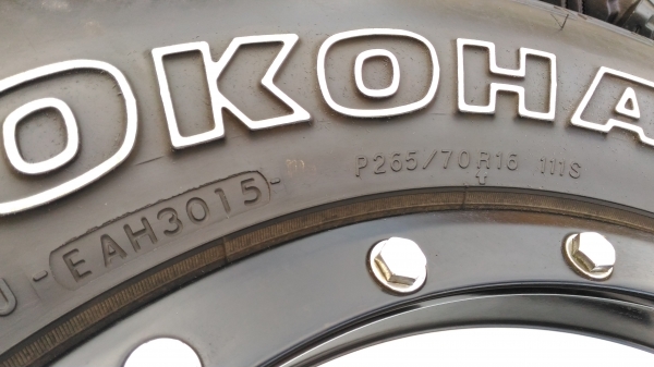 มีของมาขาย ล้อ 16x8 ออฟ 0 + yokohama 265/70/16 ปี 15 สวยๆถูกๆ มีของมาขาย ล้อ 16x8 ออฟ 0 + yokohama 265/70/16 ปี 15 สวยๆถูกๆ