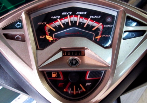 MIO 125i gtx สีดำนํ้าตาล ตัวท๊อปล้อแมกซ์ ระบบหัวฉีดอัจฉริยะ YMJET-FI ประหยัดน้ำมัน แถม 3 รายการ 25900