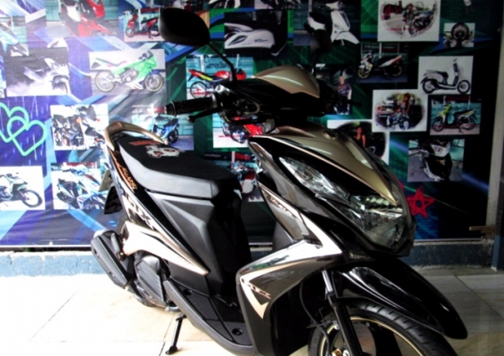 MIO 125i gtx สีดำนํ้าตาล ตัวท๊อปล้อแมกซ์ ระบบหัวฉีดอัจฉริยะ YMJET-FI ประหยัดน้ำมัน แถม 3 รายการ 25900