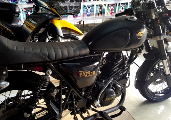 สตาเลี่ยนเซนทอร์ 150 รถคลาสสิค แต่งแนวคาเฟ่ เครื่องดีสีสวย ราคาเบาเบา 38500