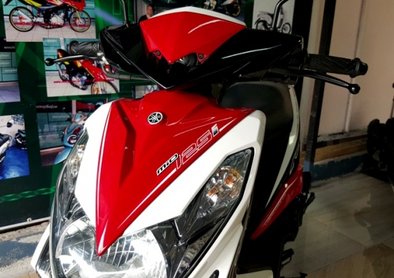 MIO 125 i ลายใหม่ล่าสุด สีขาวแดง สีขายดี รถสภาพใหม่ไมล์น้อย เดิมทุกอย่าง แถม 3 รายการ
