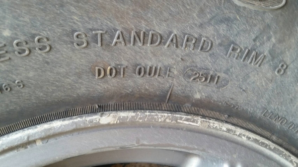 ยางBF ALL Terrain 31x10.50R15LT ปี09 USA