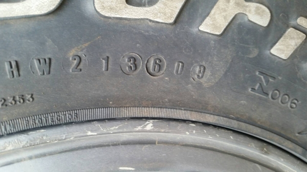 ยางBF ALL Terrain 31x10.50R15LT ปี09 USA