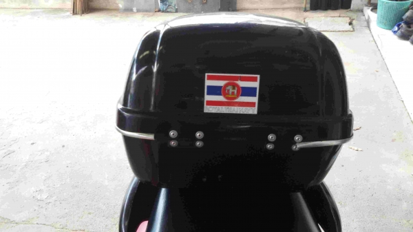 กล่องติดท้ายมอเตอร์ไซค์ กล่องติดท้ายมอเตอร์ไซค์