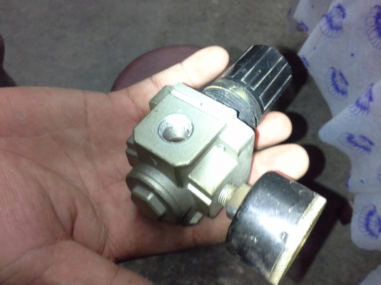 อุปกรณ์ปรับตั้งแรงดันลมก่อนไปใช้งาน ตั้งแรงดันลมได้ตามต้อง