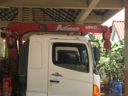 (ขายเฉพาะเครน)  เครนยูนิค 2.6 ตัน ท้อง v  ตะขอหุบ  พร้อมใช้