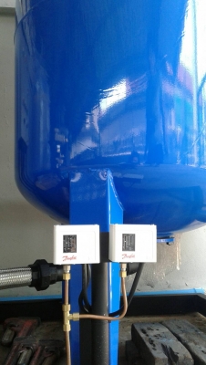 ขาย ชุดปั๊มบูสเตอร์ 2 ตัว 3แรง พร้อมถังแรงดัน 500 ลิตร1ใบ (Tel.0917069991) ขาย ชุดปั๊มบูสเตอร์ 2 ตัว 3แรง พร้อมถังแรงดัน 500 ลิตร1ใบ (Tel.0917069991)