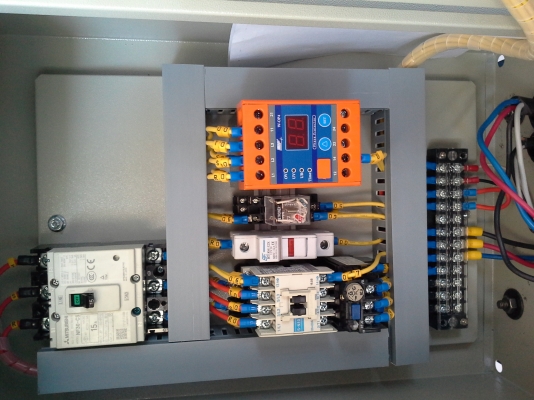 จำหน่าย ตู้คอลโทรลปั๊มน้ำ แบบสลับการทำงาน Auto-Manual (Tel. 0917069991)