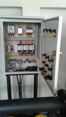 จำหน่าย ตู้คอลโทรลปั๊มน้ำ แบบสลับการทำงาน Auto-Manual (Tel. 0917069991)