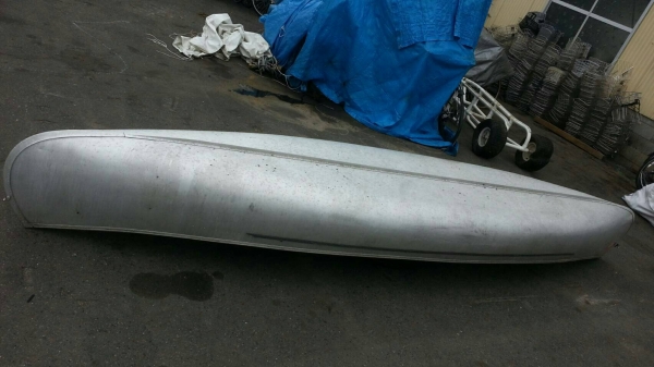 GRUMMAN เรือแคนนูอลูมิเนียม GBM49724M77A-5A ‪#&lrm;ขาย25000‬฿ สอบถามโทร‬. 081-4047671 คุณนรินทร์