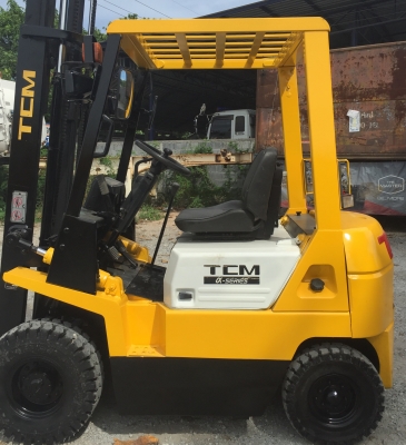 ขายรถยก T.C.M FD15Z17 ชั่วโมงการทำงานน้อย เครื่องยนต์ดีเซลอีซูซุ 4FE1 PE เกียร์ธรรมดา
