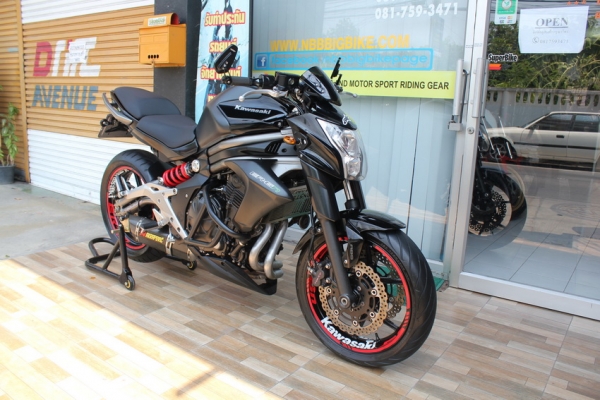 ขายER6n รถสวยเช็คระยะเรียบร้อย year2012(ABS)