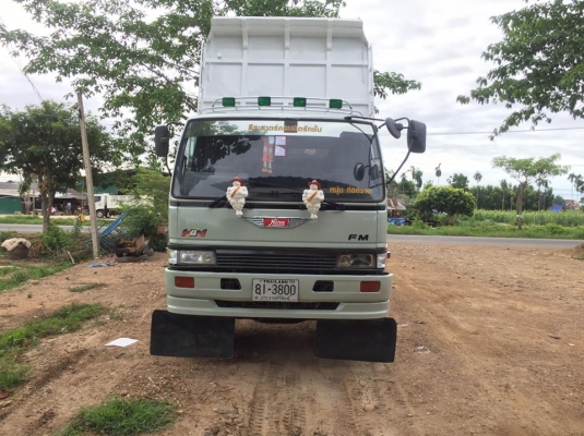 ขาย10ล้อดัมพ์2เพลา HINO FM3H 220เครื่องEM100 ช่วงล่างZM10น็อต แชชซีเดิม กระบะมิเนียม เอกสารเล่มทะเบียนครบ