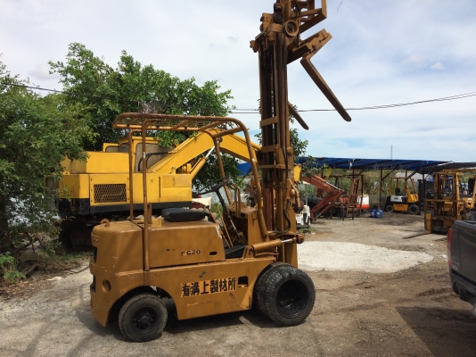 Komatsu FG-20-6ล้อหน้าคู่ ยางตัน งากระดก เก่าญี่ปุ่น