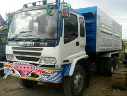 สิบล้อ อีซูชุ 270ยูโร1ปี43 แม่ลูก 3คาน ดั้มสามมิต สภาพดีสวยเดิมๆพร้อมใช้งาน ทะเบียนพร้อมโอน