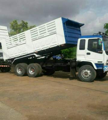 สิบล้อ อีซูชุ 270ยูโร1ปี43 แม่ลูก 3คาน ดั้มสามมิต สภาพดีสวยเดิมๆพร้อมใช้งาน ทะเบียนพร้อมโอน