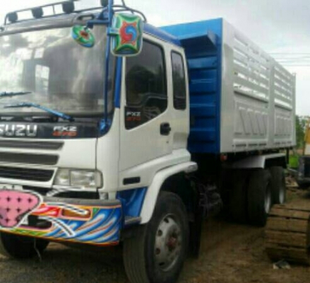 สิบล้อ อีซูชุ 270ยูโร1ปี43 แม่ลูก 3คาน ดั้มสามมิต สภาพดีสวยเดิมๆพร้อมใช้งาน ทะเบียนพร้อมโอน