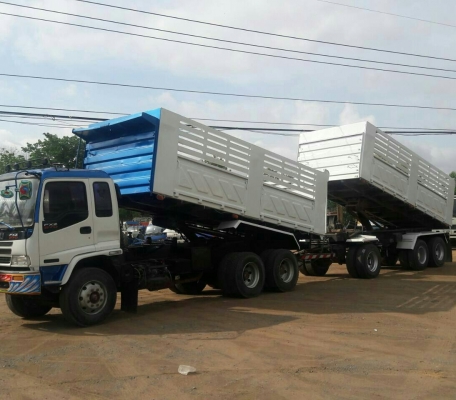 สิบล้อ อีซูชุ 270ยูโร1ปี43 แม่ลูก 3คาน ดั้มสามมิต สภาพดีสวยเดิมๆพร้อมใช้งาน ทะเบียนพร้อมโอน