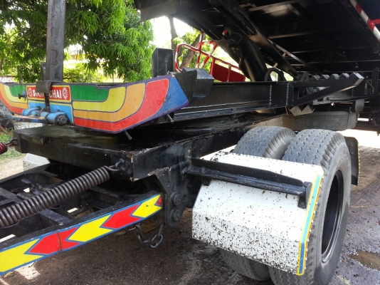 ขายหางพ่วง2เพลา ดั้ม อู่ซุ่นชัยแท้ ยาว6.50เมตร กระบะปรีเนียม รถสด/สวยมากๆ