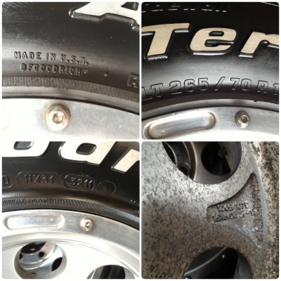 ล้อแท้ หยดน้ำ Prpcomp 8 x 16 ET -11 พร้อมยาง BF