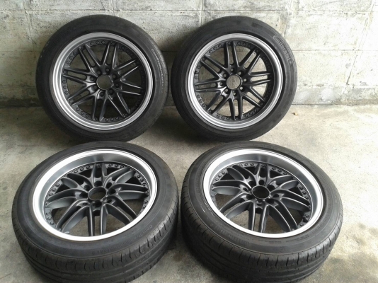 ขอบ16นิ้ว4รู100/114 พร้อมยาง สวยๆ 4 ล้อ ราคา 6800 บาท