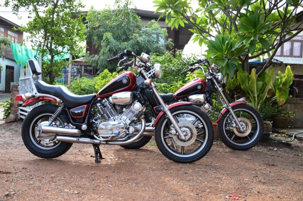 Yamaha Virago 750 ทะเบียนแท้ โอนได้ทุกขนส่ง 2 คัน Yamaha Virago 750 ทะเบียนแท้ โอนได้ทุกขนส่ง 2 คัน