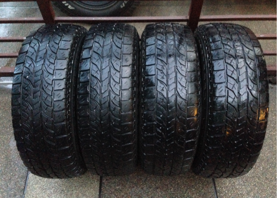 ยาง All Yokohama 235 75 15 ปลายปี12 พร้อมใช้งาน ราคาไม่แพง