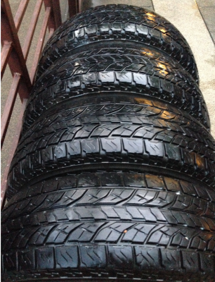ยาง All Yokohama 235 75 15 ปลายปี12 พร้อมใช้งาน ราคาไม่แพง