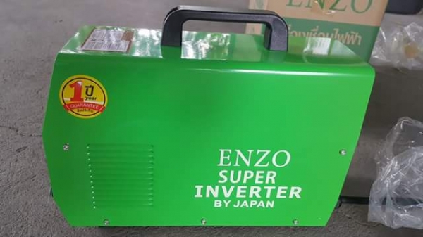ตู้เชื่อมInverterญี่ปุนของ ENZOรุ่นARC-400งานญี่ปุ่นเเท้ เชื่อมอึด ทน นาน รับประกัน1ปีเชื่อมนิ่มลากกันยาวๆสบายๆ ไฟเต็ม ไม่มีกั๊ก ราคาปกติทั่วไป6500฿ ช่วงโปรโมชั่นจัดไปในราคา3400-฿ รวมส่งด่วนทั่วไทย หรือส่งเก็บเงินปลายทาง+200฿ พร้อมส่งด่วนทั่วไทย สินค้ามีจ