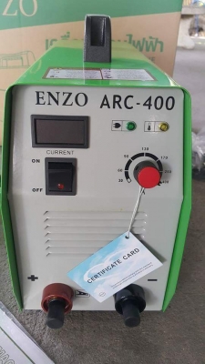 ตู้เชื่อมInverterญี่ปุนของ ENZOรุ่นARC-400งานญี่ปุ่นเเท้ เชื่อมอึด ทน นาน รับประกัน1ปีเชื่อมนิ่มลากกันยาวๆสบายๆ ไฟเต็ม ไม่มีกั๊ก ราคาปกติทั่วไป6500฿ ช่วงโปรโมชั่นจัดไปในราคา3400-฿ รวมส่งด่วนทั่วไทย หรือส่งเก็บเงินปลายทาง+200฿ พร้อมส่งด่วนทั่วไทย สินค้ามีจ