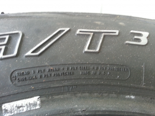 ยาง Cooper 265/65R17 ปี 12 made in usa 4 เส้น 8500 ยาง Cooper 265/65R17 ปี 12 made in usa 4 เส้น 8500