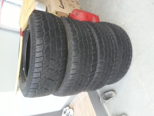ยาง Cooper 265/65R17 ปี 12 made in usa 4 เส้น 8500