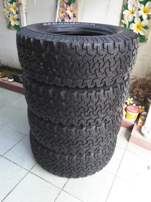 BF All USA. 265/70/16 ปี11 สภาพสวยๆ 1ชุด BF All USA. 265/70/16 ปี11 สภาพสวยๆ 1ชุด